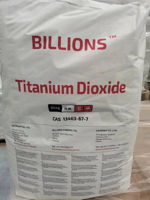 Çin Titanyum Dioksit Pigmenti Rutil Sınıfı Titanyum Dioksit Tio2 BLR895