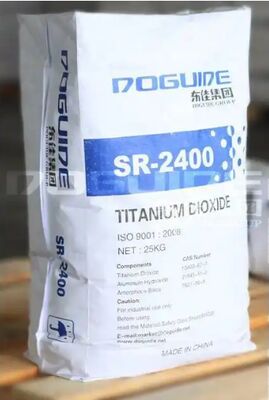 SR-2400 Doguide Rutil Titanyum Dioksit Sülfat Prosesi CAS 13463-67-7