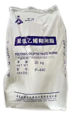 Junzheng P-440 K-Değeri 75 düşük uçucu içeriği ve orta polimerizasyon derecesi olan pasta sınıfı PVC reçine