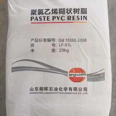 F51 K70 Düşük Macun Viskozitesine ve İyi Isı Stabilitesine Sahip PVC Macun Reçinesi, Endüstriyel Uygulamalar İçin
