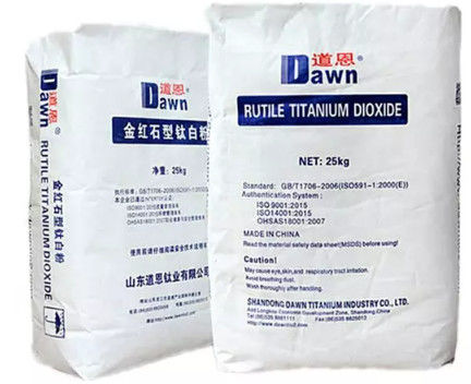 Dawn Titanium R-2195 Rutile TiO2, CPSIA Güvenlik Test Sertifikası ile, kurşun içeriği tespit edilmedi ve kısıtlı ftalatlar tespit edilmedi
