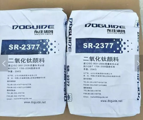 Ofset Baskı Mürekkebi Cas 13463-67-7 için Tio2 Sülfat Prosesi Titanyum Dioksit SR-2377