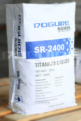 Rutil Tio2 SR-2400 Rutil Titanyum Dioksit Pigment Sülfat Prosesi CAS 13463-67-7