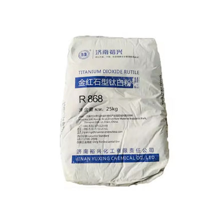 Jinan Yuxing R-868 Yüksek Kalite / Yüksek Beyazlık Titanyum Dioksit Kaplamalar / Boyalar İçin