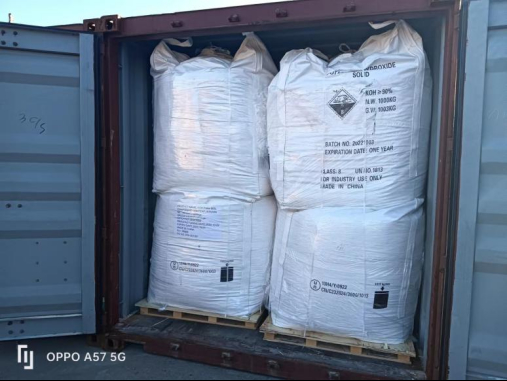 Potasyum Hidroksit Sıvı %48 Alkalin Piller İçin 1500KG Varil