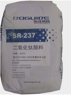 SR-237 Rutil Titanyum Dioksit Pigment, İyi Beyazlık, Yüksek Dayanıklılık ve Mükemmel Dağılım Özellikli