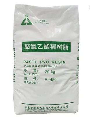 Formosa Emülsiyon Sınıfı Macun PVC Reçine P450, Mükemmel Köpürebilirlik ve Düşük Moleküler Ağırlık İçin 65 K-Değerli