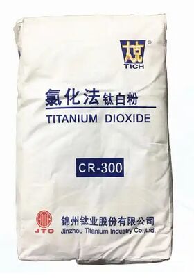 CR-300 Klorür Süreci Titanyum Dioksit Rutile UV Dayanıklılığı Yüksek Beyazlık ve Kağıt için Gizleme Gücü
