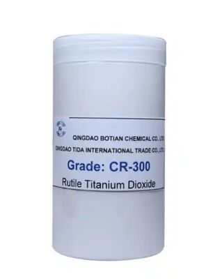 CR-300 Klorür Süreci Titanyum Dioksit Rutile UV Dayanıklılığı Yüksek Beyazlık ve Kağıt için Gizleme Gücü