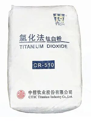 CR-510 Yüksek Saflıklı Rutil Titanyum Dioksit Pigmanı, Ultra Yüksek Rutil Saflığı, Yüksek Beyazlık ve Mavi Tonu ve Mükemmel Dağınıklık