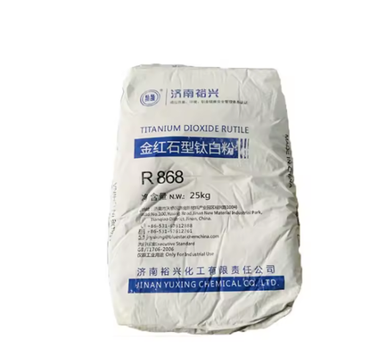 Bluestar Jinan Yuxing R868 Rutil Titanyum Dioksit, Yüksek Beyazlık, Yüksek Renklendirme Mukavemeti ve Düşük Yağ Emme
