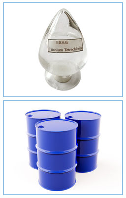ISO 9001 %99,9 Titanyum 4 Klorür CAS 7550-45-0 250kg Tambur