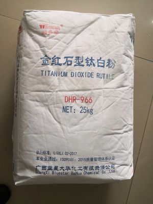 CAS 13463-67-7 Rutil Tip Titanyum Dioksit Sülfat Prosesi DHR-966