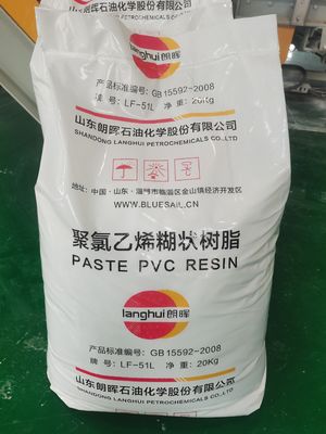 Langhui LF-51L düşük viskozluklu PVC pastalı reçine, yüksek tarama hızı ve mükemmel ısı dayanıklılığı
