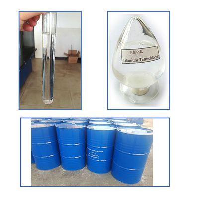 %99,9 Titanyum Tetraklorür TiCl4 Şeffaf sıvı 7550-45-0 ISO Tank Paketi