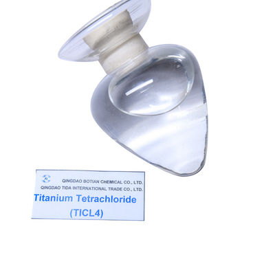 %99,9 Titanyum Tetraklorür TiCl4 Şeffaf sıvı 7550-45-0 ISO Tank Paketi