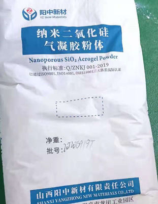 Nanogözenekli SiO2 Aerojel De Silika CAS No 7631-86-9 %99,9 Hidrofobiklik