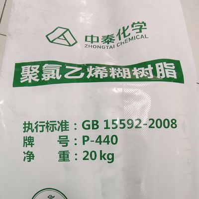 Üst Katman Deri İçin Yüksek Polimerizasyon PVC Emülsiyon Reçine P-440 E-PVC