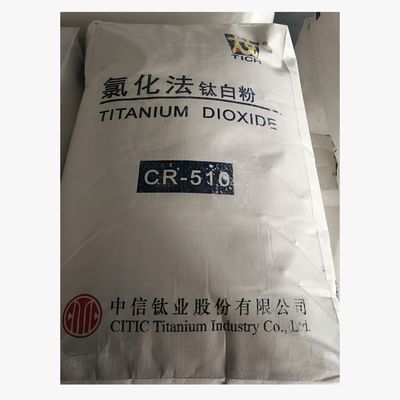 Plastik için Beyaz Pigment Titanyum Dioksit Üretim Klorür Prosesi CR-510