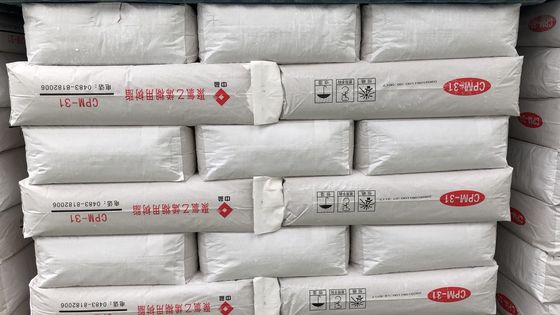 CNSG Jilantai CPM-31 Emülsiyon PVC Macun Reçinesi, Ultra Düşük Safsızlık Parçacıkları ≤20 adet, Uçucu Madde ≤0.38% ve Polimerizasyon Derecesi 1200~1400
