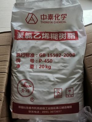 Zhongtai P450 PVC Reçine Yapıştır Sınıfı Hammadde Köpük Ürünleri