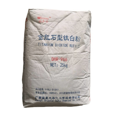CAS 13463-67-7 Rutil Tip Titanyum Dioksit Sülfat Prosesi DHR-966