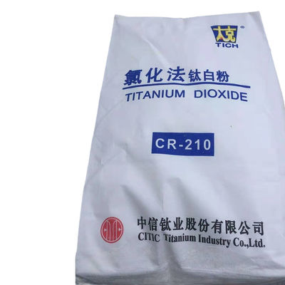 Rutil Klorür Prosesi Tio2 Beyaz Pigment CR-210 Cas No 13463-67-7