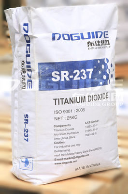 Su Bazlı Kaplama Cas No. 13463-67-7 için SR-237 TiO2 Rutil Titanyum Dioksit