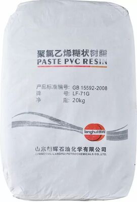 LF-71G Yüksek Polimerizasyon Dereceli Yüksek Polimer PVC Macun Reçinesi 1700±100, Düşük B-tipi Viskozite 3500±1500 mPa*s ve Ultra-düşük VCM ≤5.0 μg/g